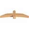 Ekena Millwork Bellingham Timber Gable Bracket, Western Red Cedar, 60"W x 17"H x 5 1/2"D x 5 1/2"F, 7/12 Pitch GBW060X17X0606BEL00SWR - alternate 2